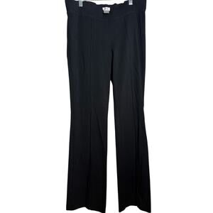 CACHE Flared Black Pants, Athleisure Activewear Loungewear, Size: M